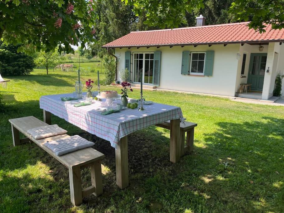 Idylisches Cottage Mit Reh 보르흐시 외부 사진